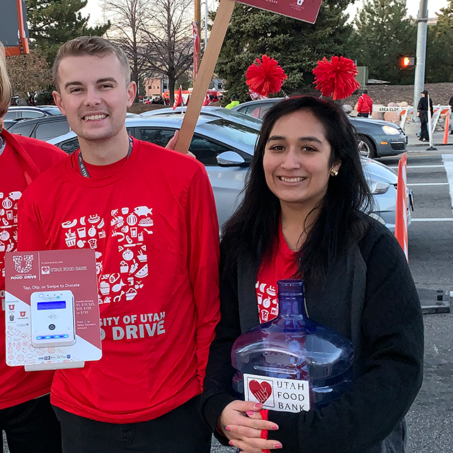 University of Utah using donation kiosk device for mobile fundraising