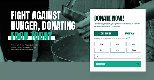 Custom Donation Pages with Kiosk Integration